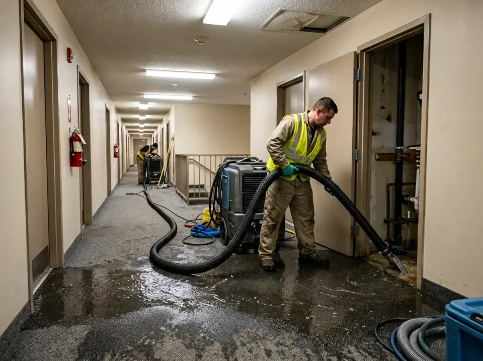 multi-unit-apartment-hallway-f-005 — frequently asked questions, Emergency Burst Pipe Water Extraction & Removal in Edmond,…